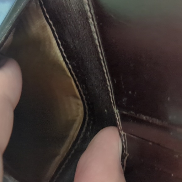 FENDI ZUCCA CANVAS & LEATHER WALLET π - Picture 10 of 15